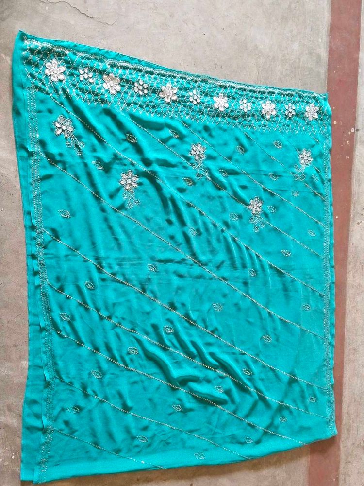 Sequence Full Work On Pallu Saree