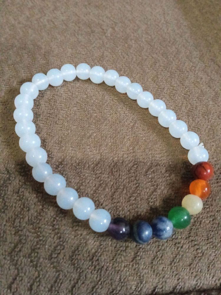 Energized  7 chakra opalite bracelet