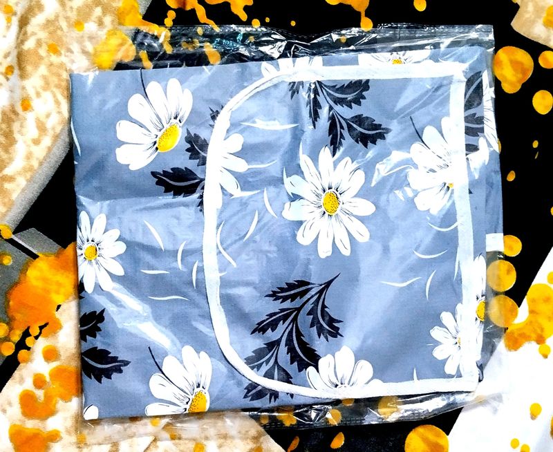 Grey Flower Apron Pack of 1