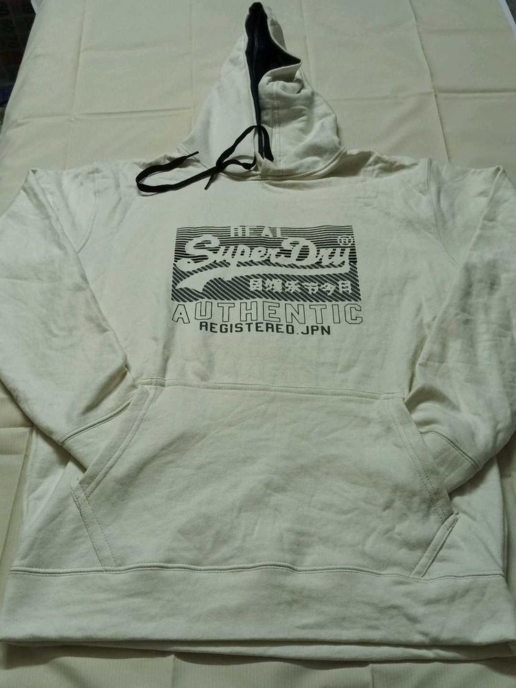 Mens Hoodie White Colour