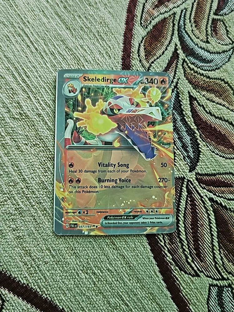 Pokemon Card Skeledirge Ex