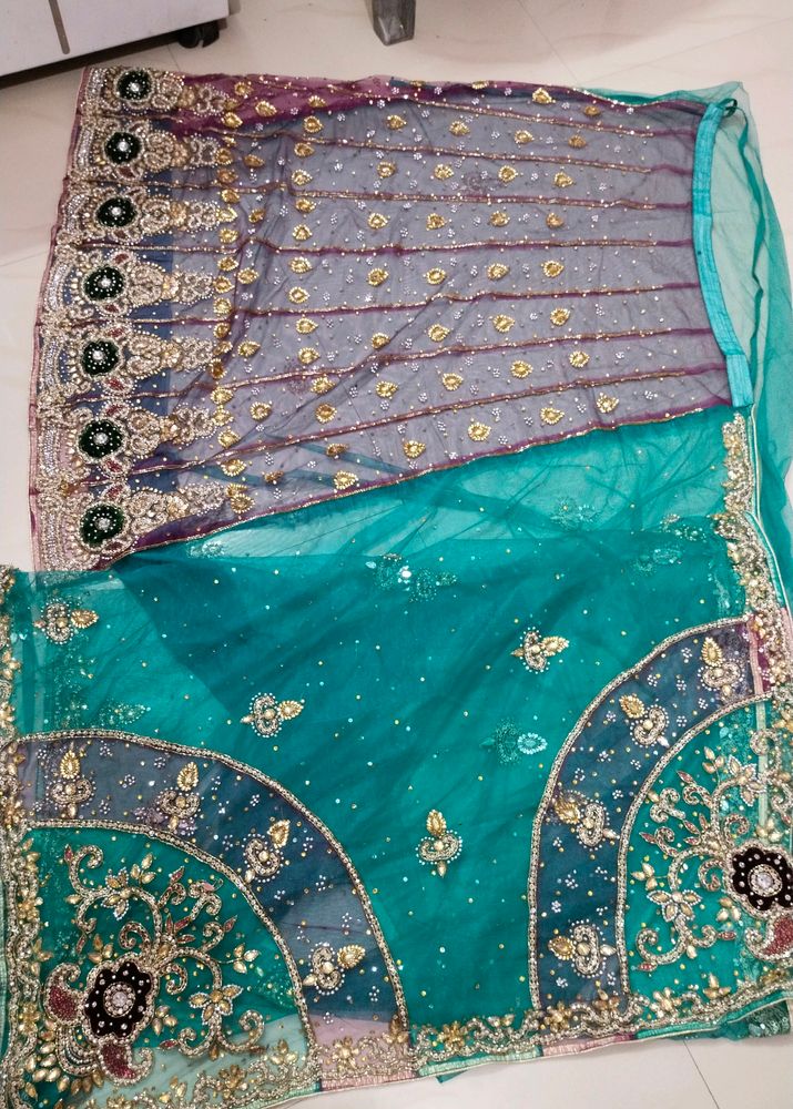 Heavy Lehnga Saari