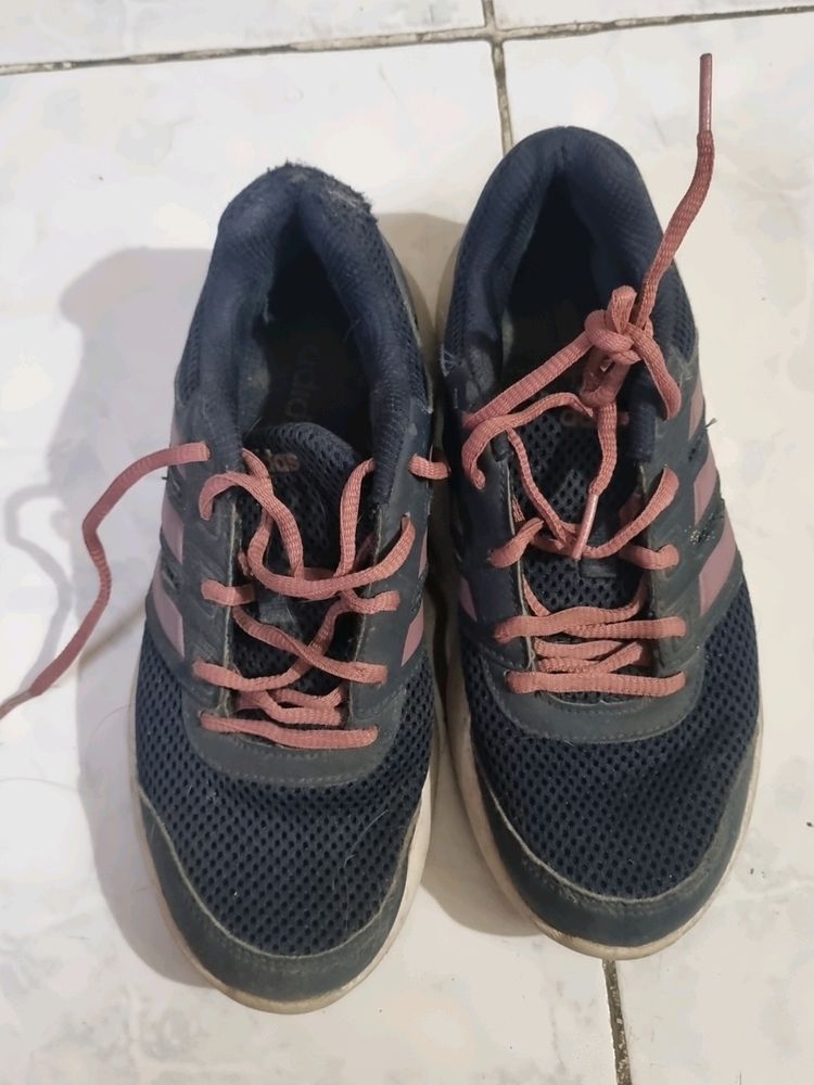 Adidas Blue And Pink Shoes