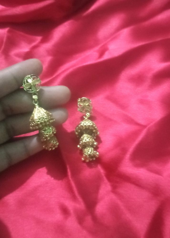 1 Gram Gold plated Earing