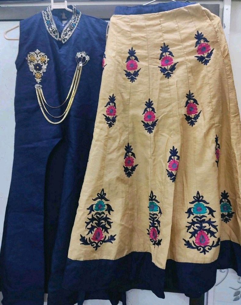 Lehenga - Indo Western Wedding Dress