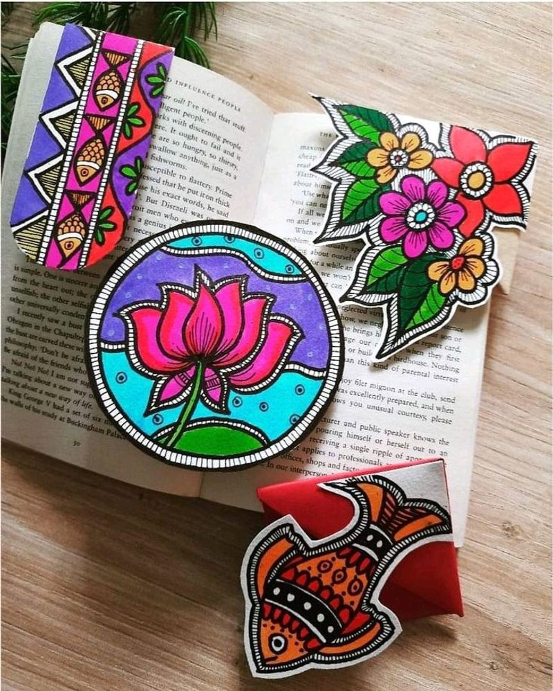 Bookmarks Handmade Mandala Combo