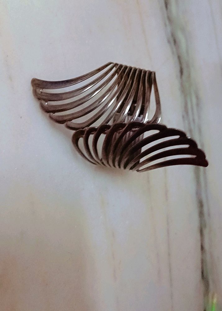 Long Wing Silver Colour Bracelet