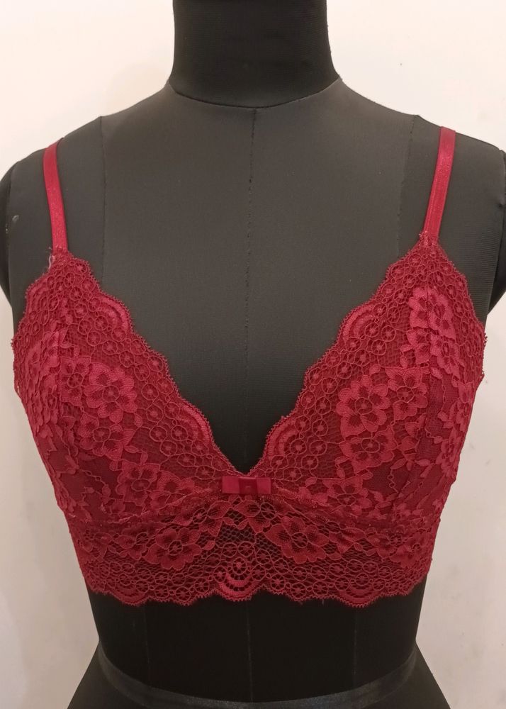 Lace Bra..size Around 34