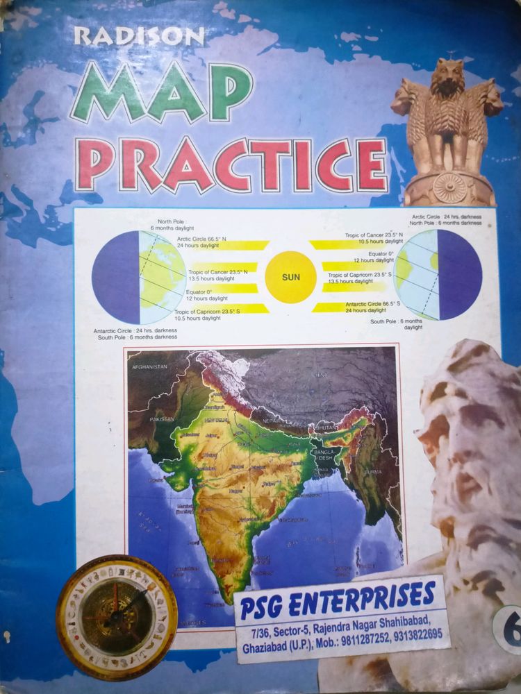 Map Practice Book