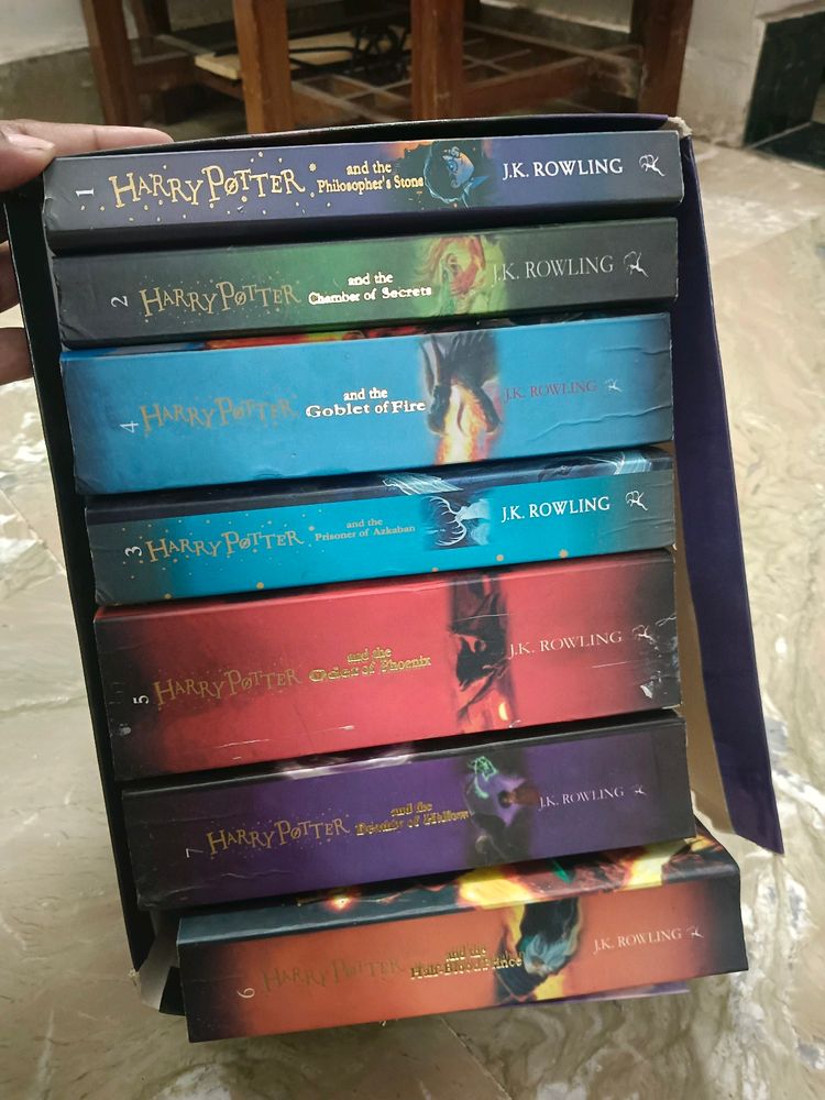 Harry Potter Jk Rowling Complete Book Series