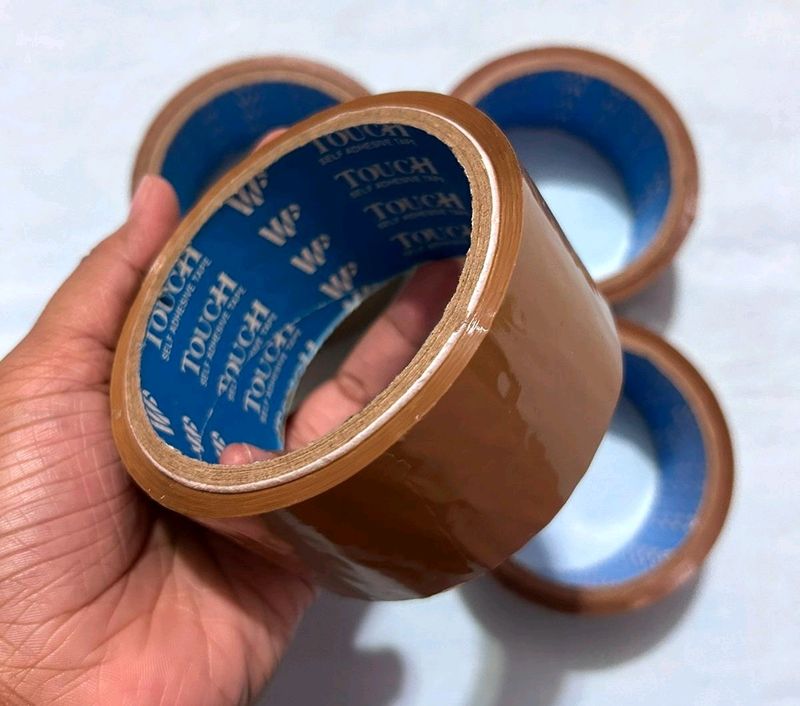 Combo Of 2 Brown Self Adhesive Tape