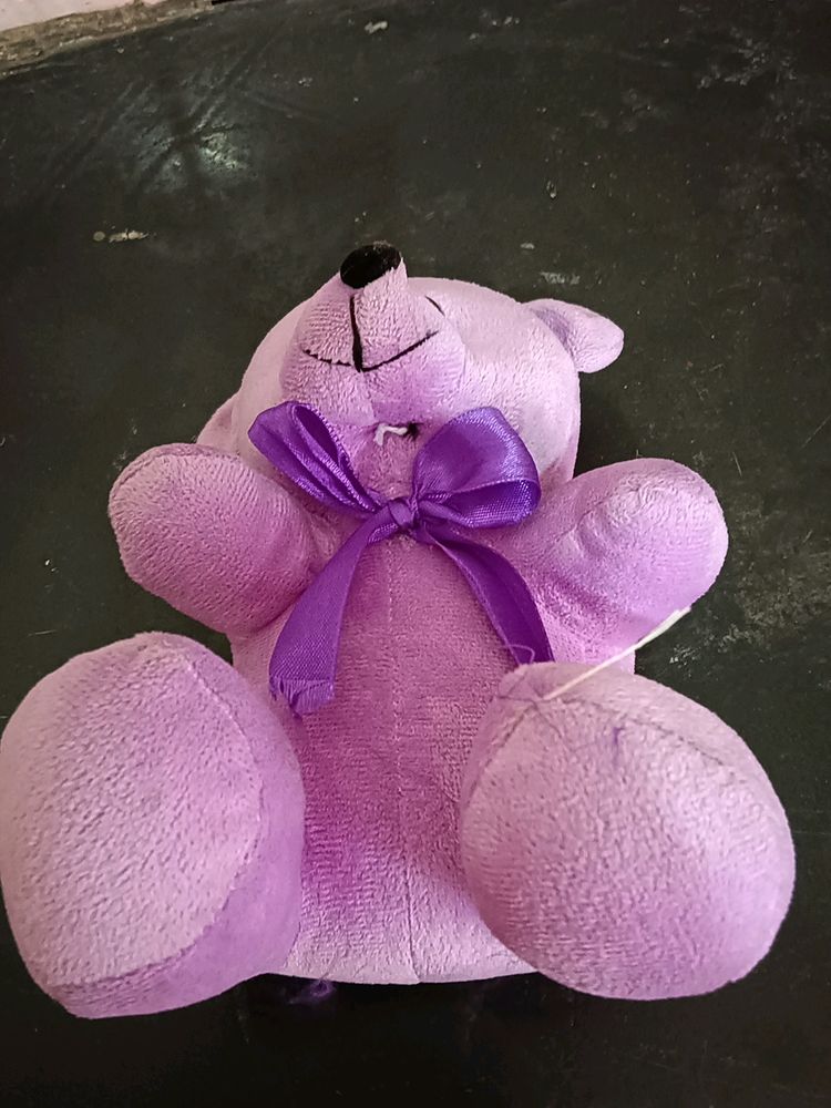 Purple Teddy Bear For Kids