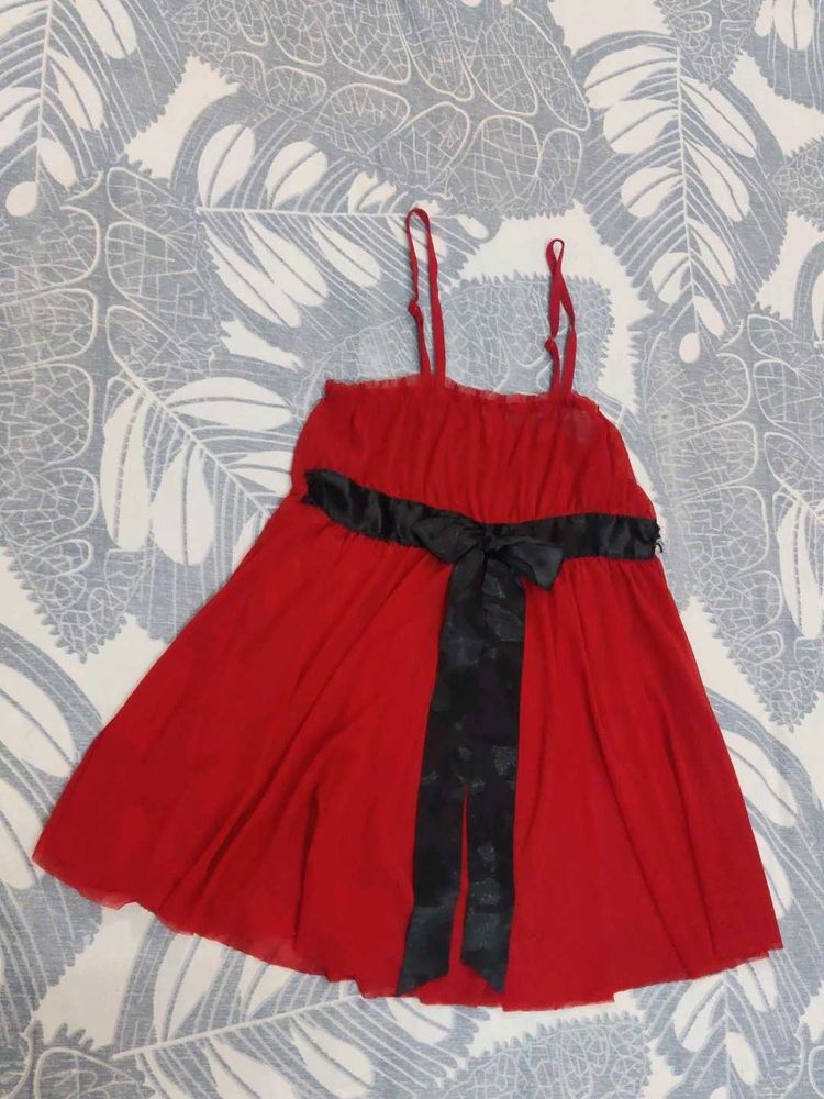 Red Colour Night Wear