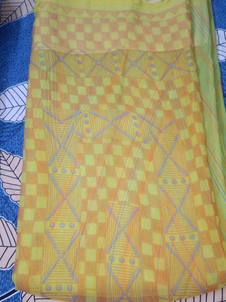 Soft Gorgettte Saree