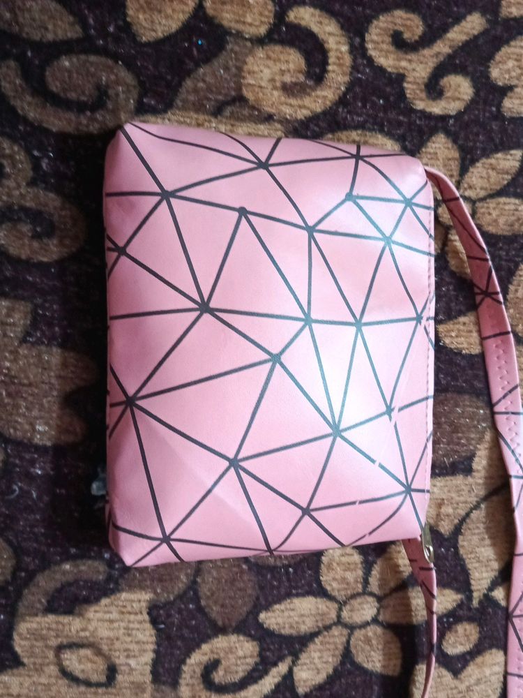 Pink Sling Bag