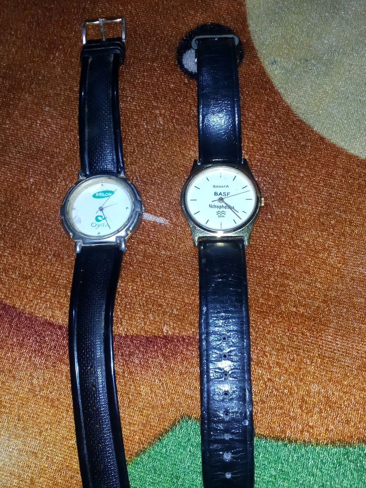 Combo Of Two Wrist Watch