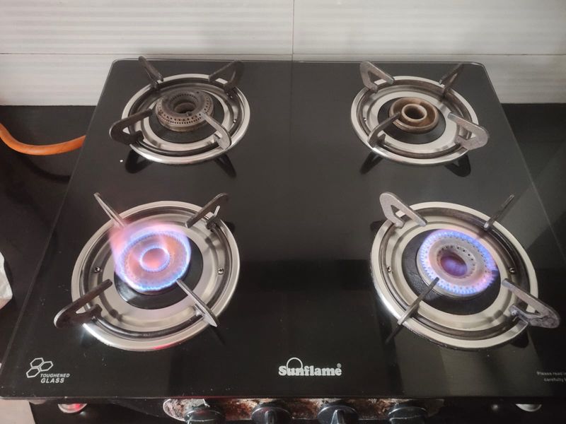 Sunflame 4 Burner Gas Stove