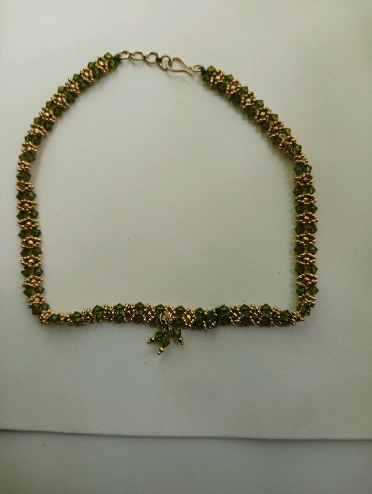 Gold Plating Pearl Chain Necklace