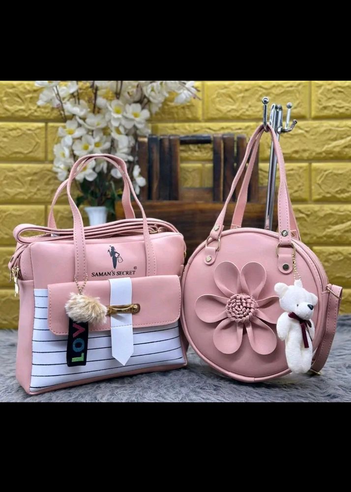 Women Sling Bag And Hand Bag Combo