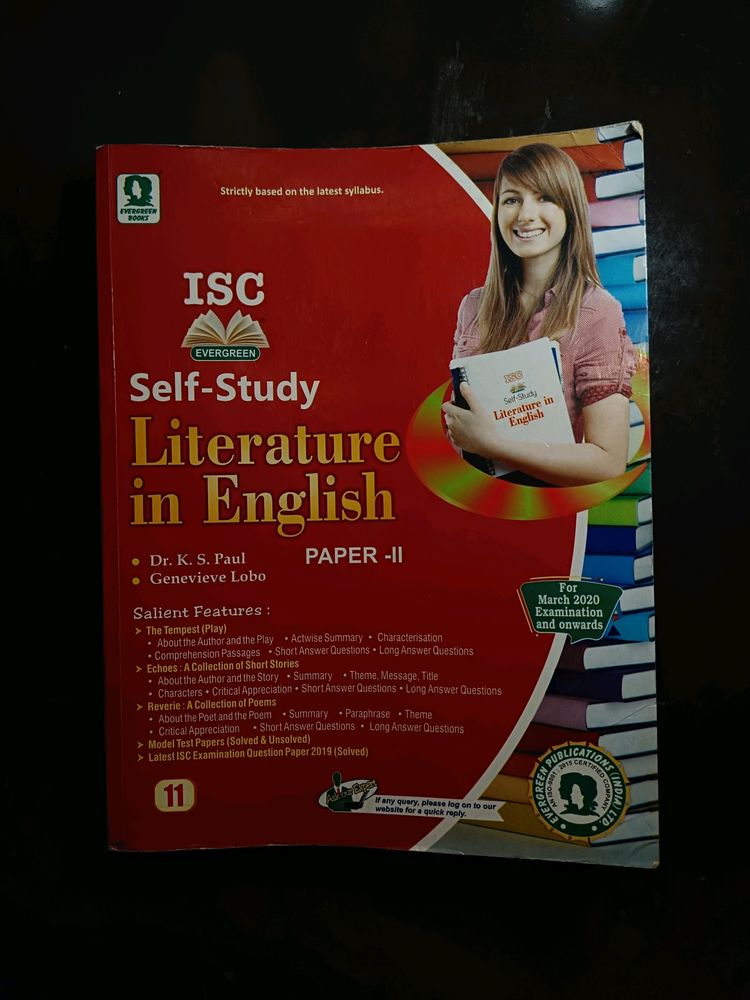 ISC ENGLISH LITERATURE GUIDE