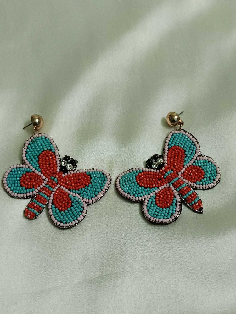 Butterfly earrings No. 4