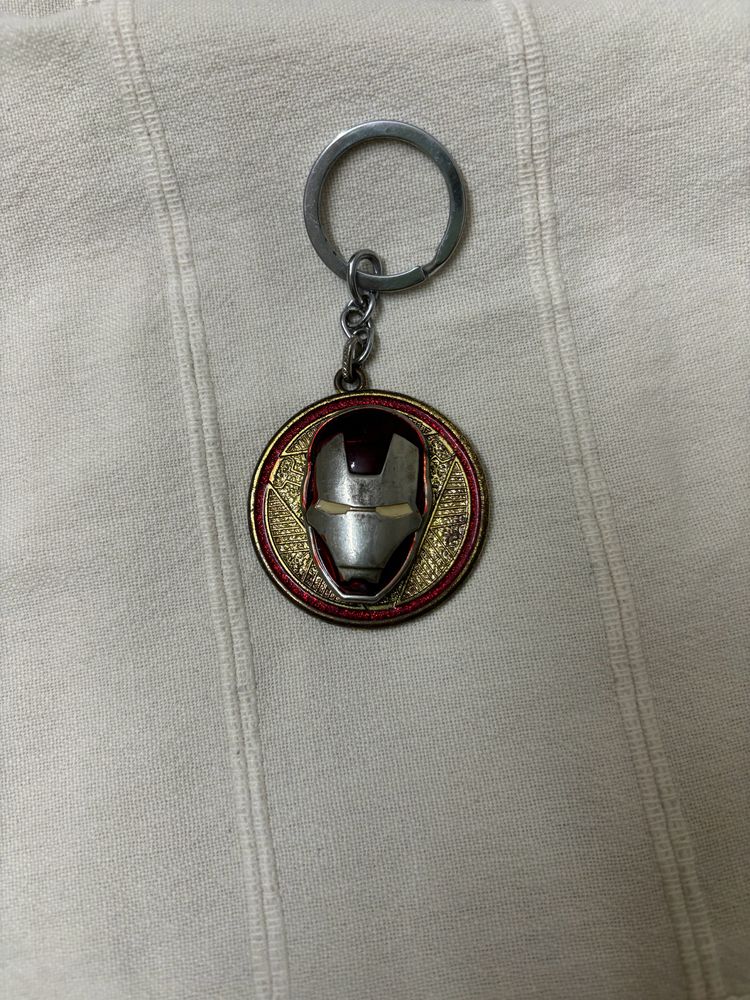 Marvels Ironman Spinning Metal Keychain