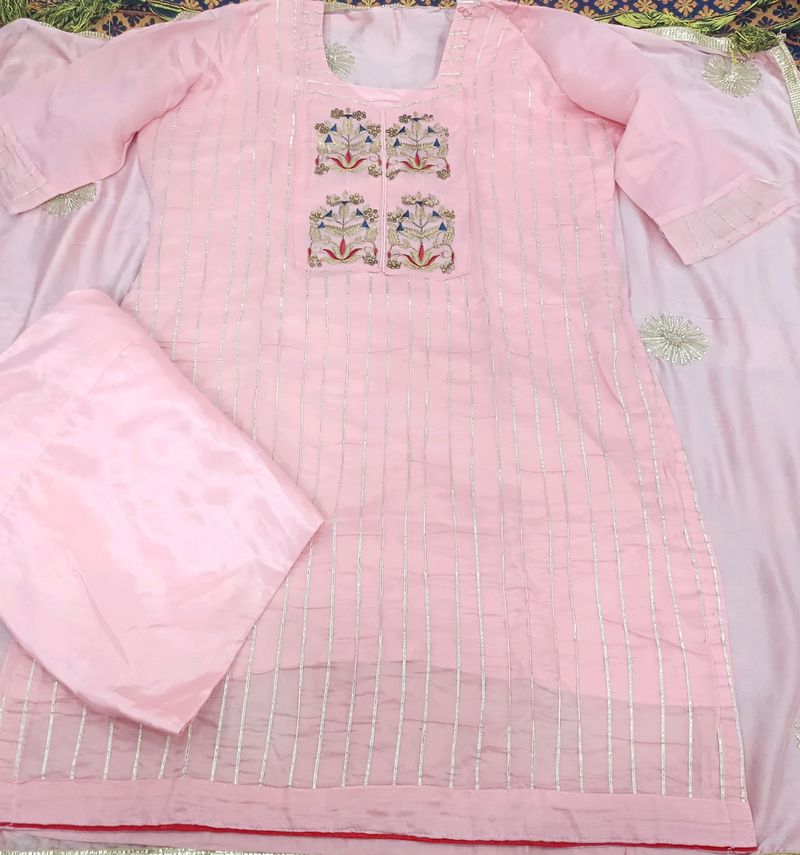 Baby Pink Colour Dress