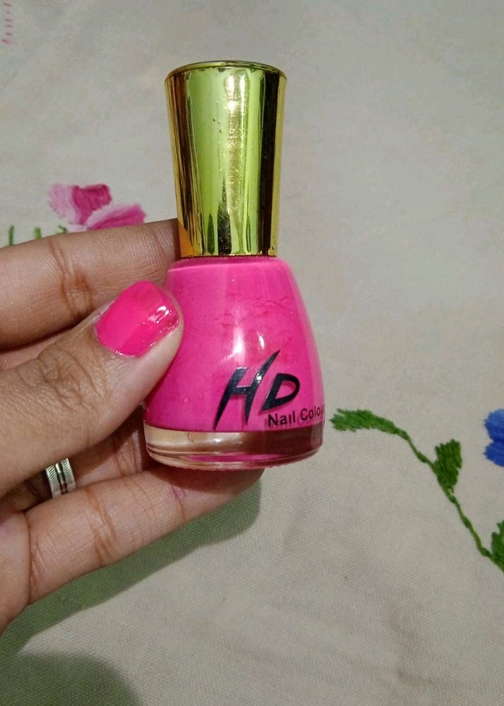 Pink Color Nail Polish