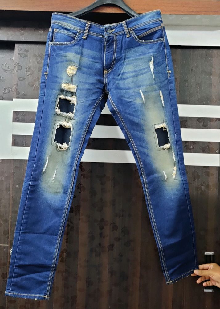 New Shredded Jeans