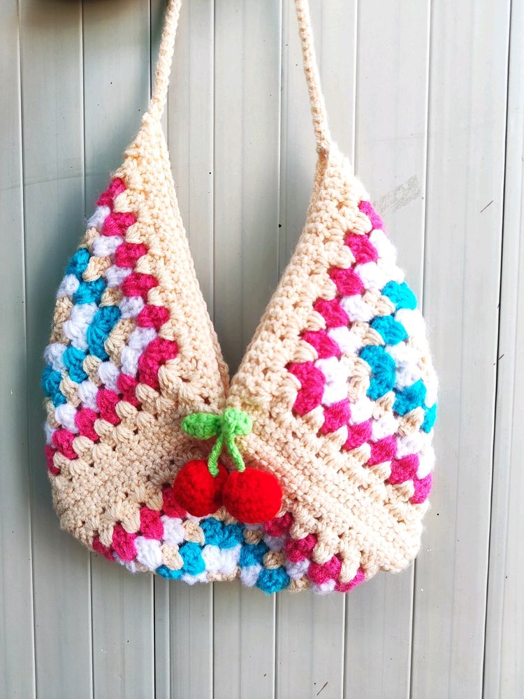 Crocheted Handbag