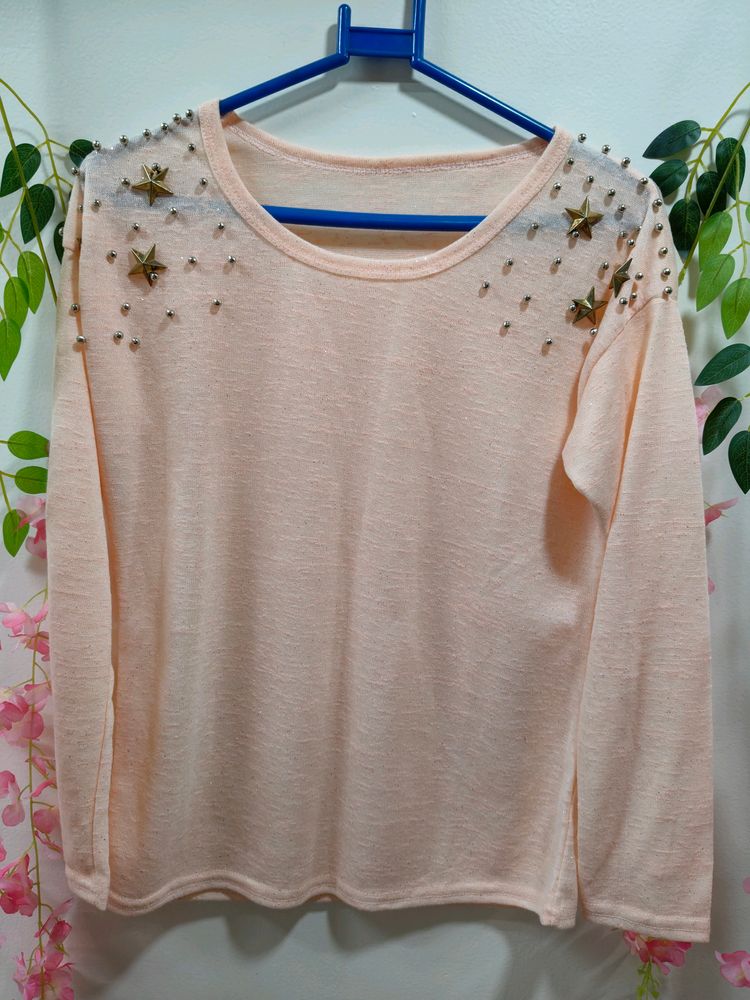 Sparkling Casual Top