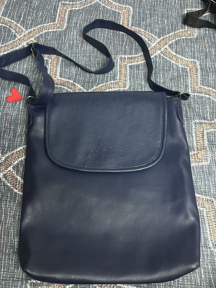 Navy Blue Hand Bag/ Sling Bag