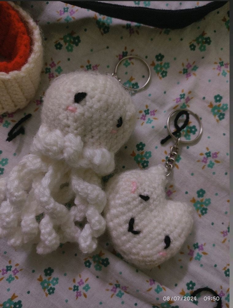 Crochet Amigurumi Keychain 💕