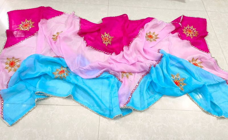 Pink Suit With Heavy Dupatta 2 Piece