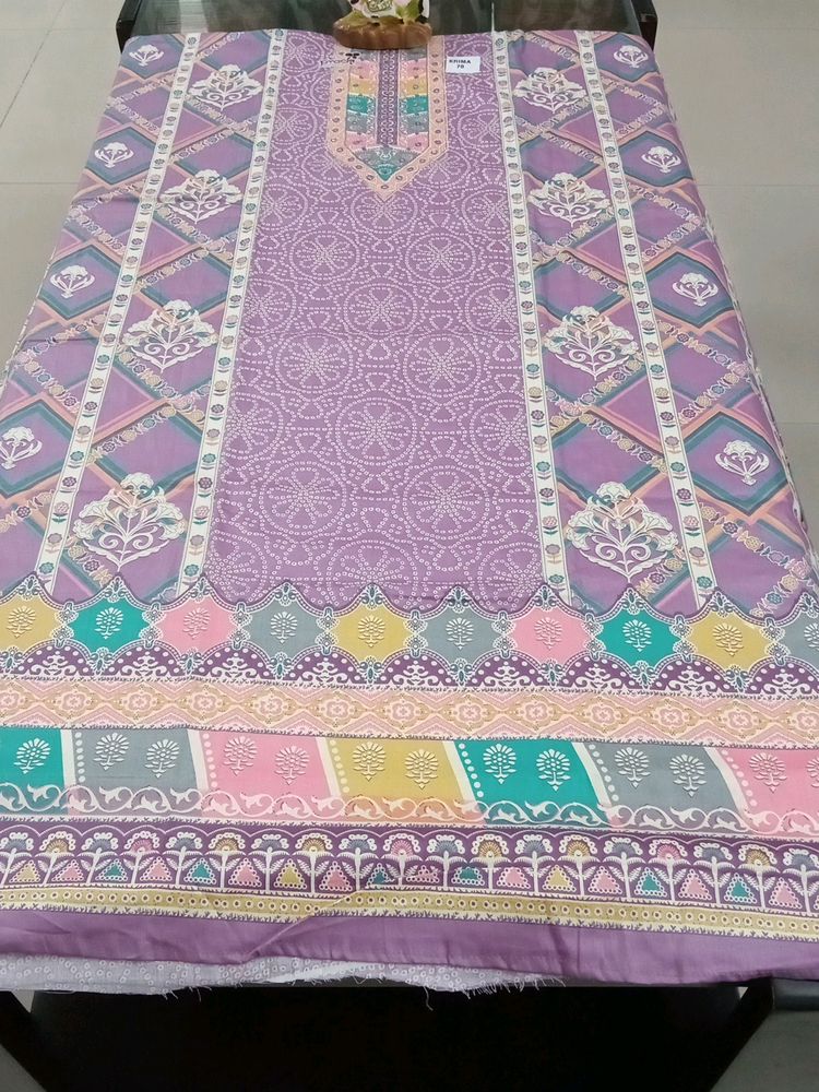 Unstitched Salwar Suit Fabric