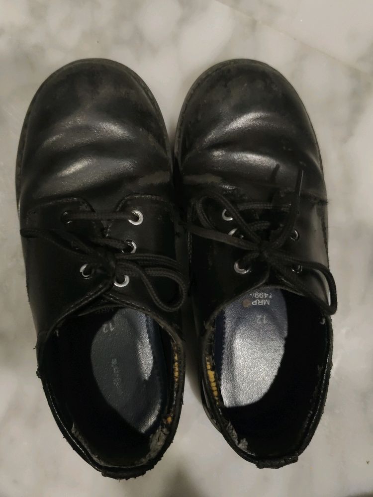 Black School Shoe