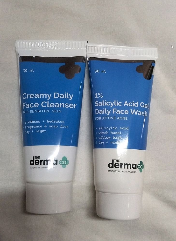 Derma Set Of Two Face Wash