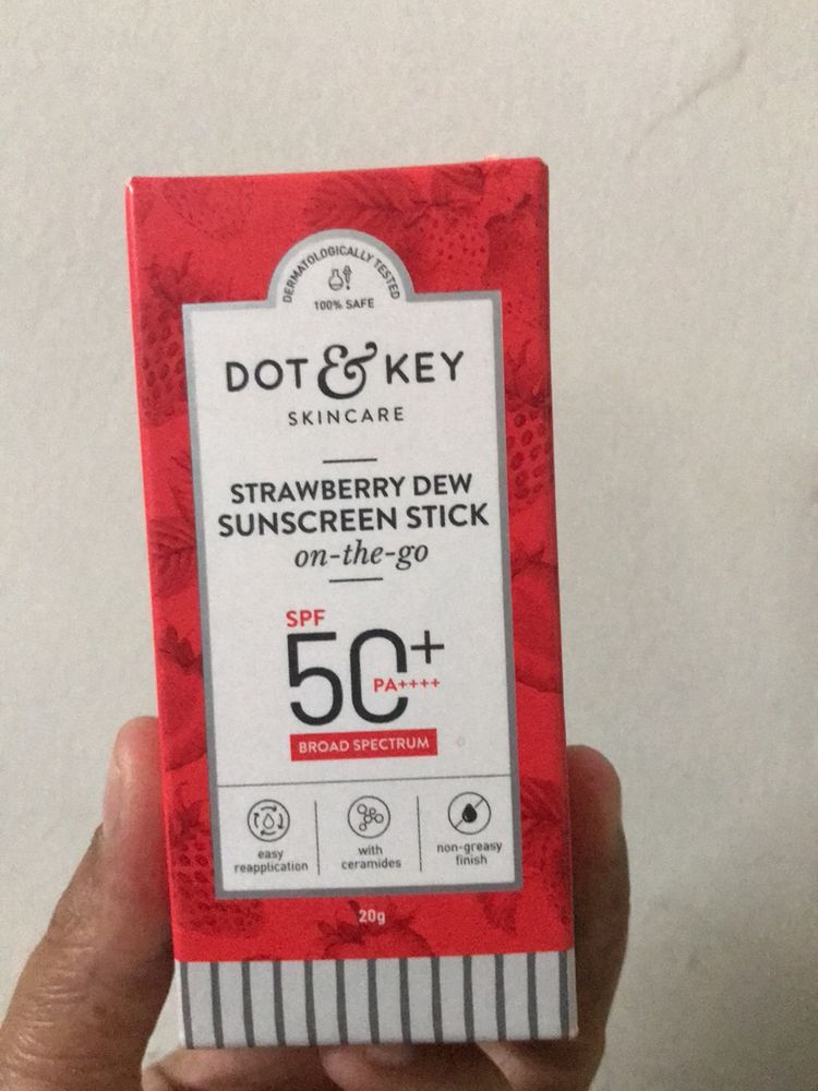 Dot & Key Strawberry Dew Sunscreen Stick