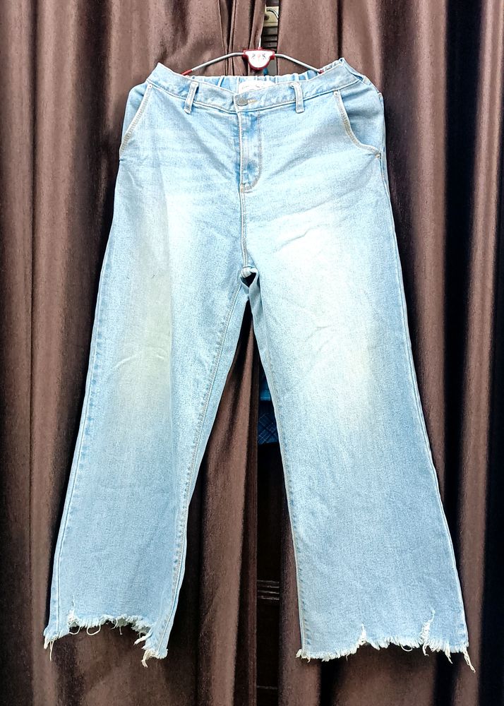 Blue Straight Jeans