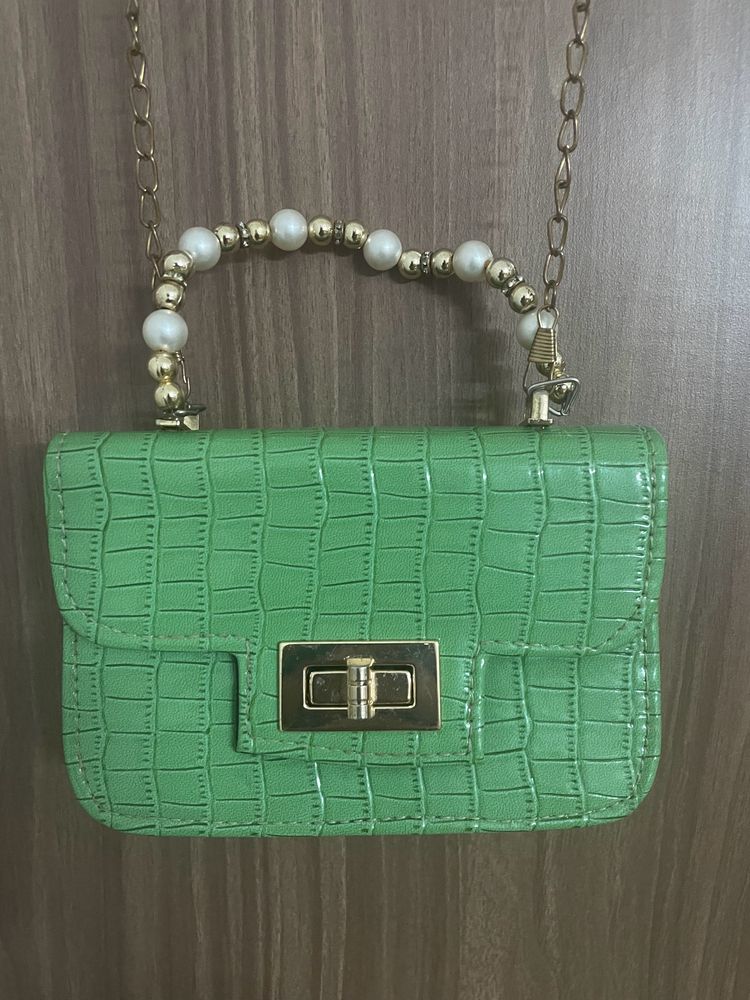 Cute Bright Green Bag