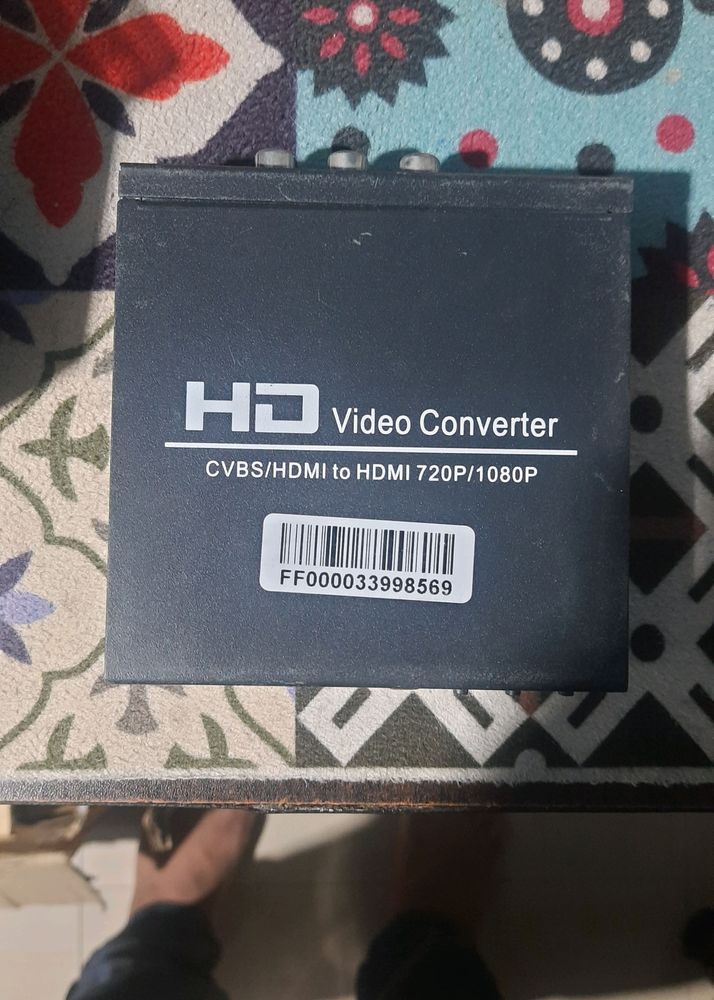 Av To HDMI Converter And Record U R Videos