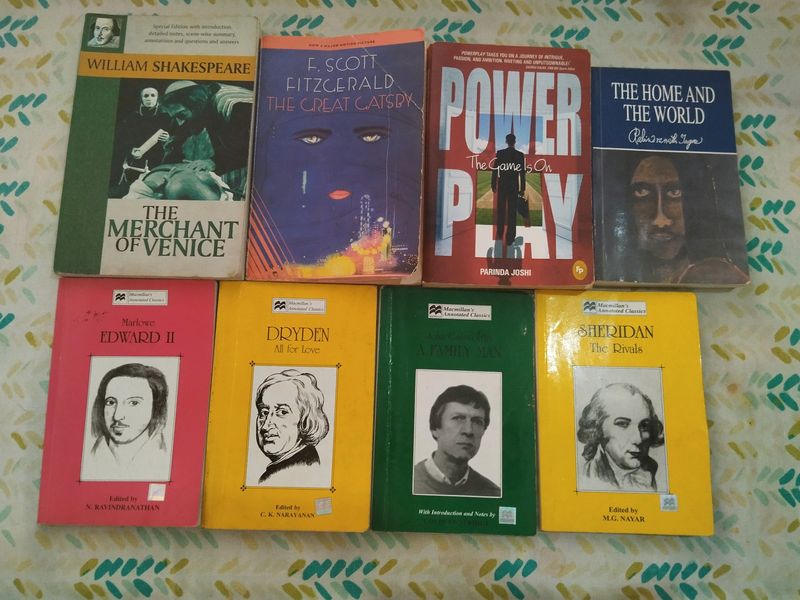 Combo Of 8 English literature Books