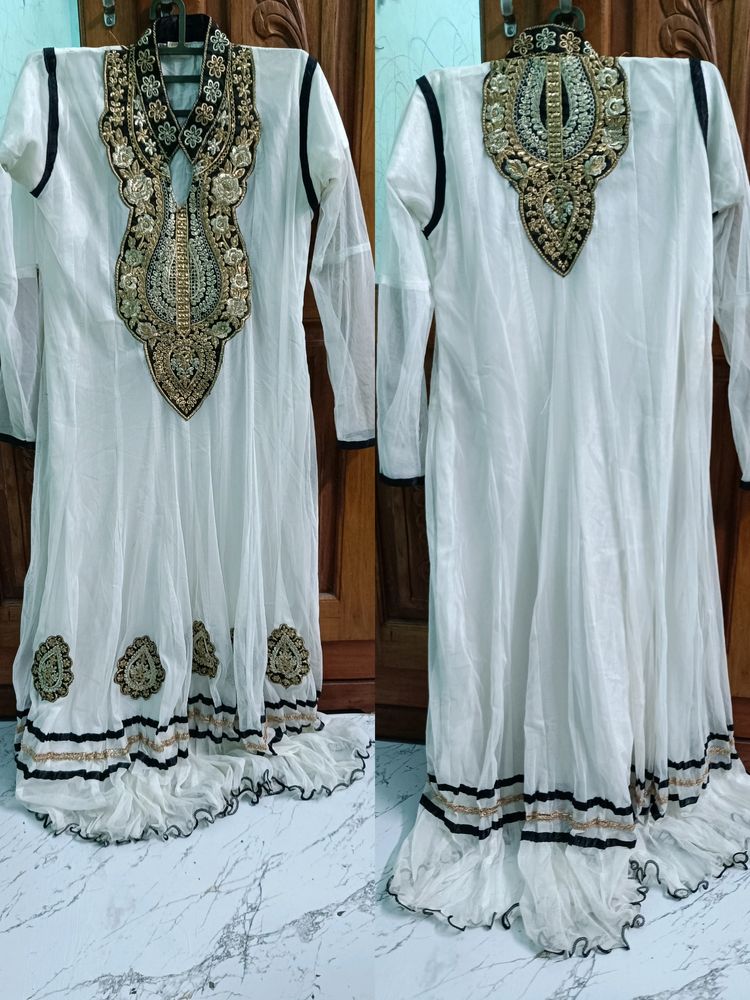 Ethnic White Dress