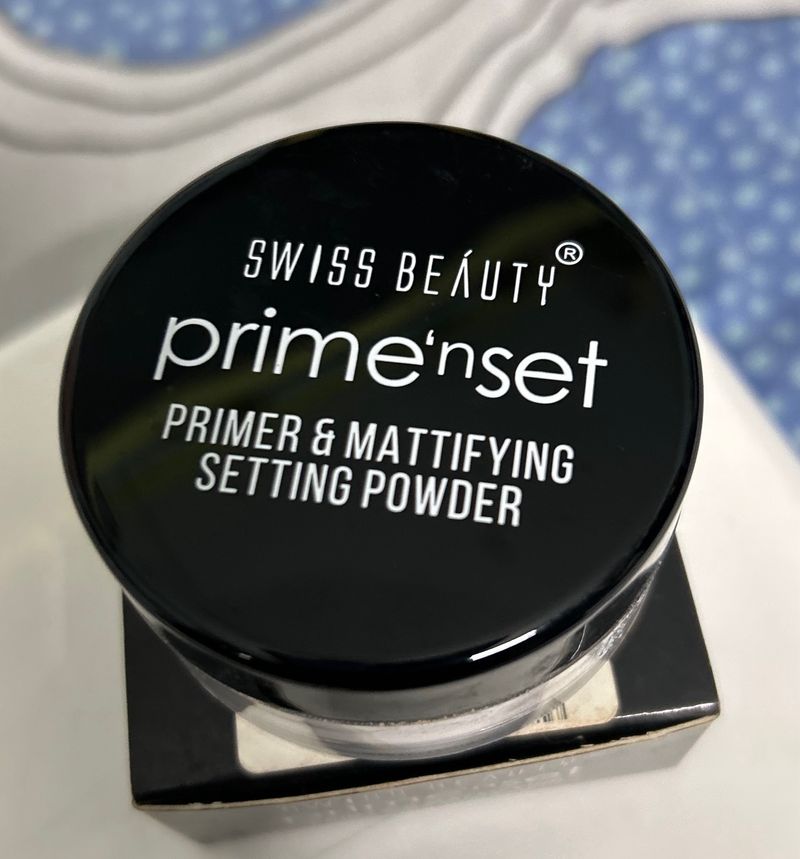 Primer And Mattifying Setting Powder