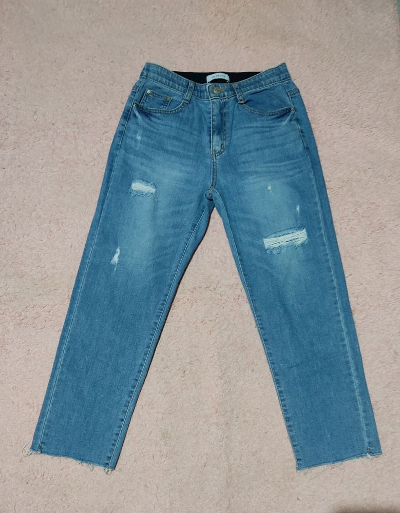 Light Wash High Rise Jeans