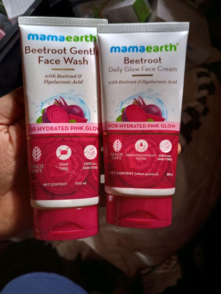 New Beetroot Face Wash & Cream