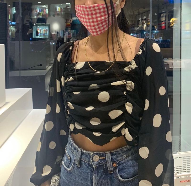 Polka Dot Top