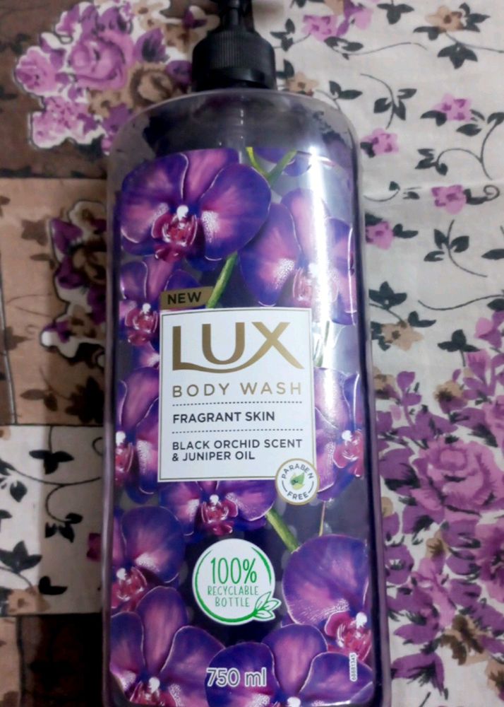 Lux Body Wash (Black Orchid Scent & Juniper Oil)