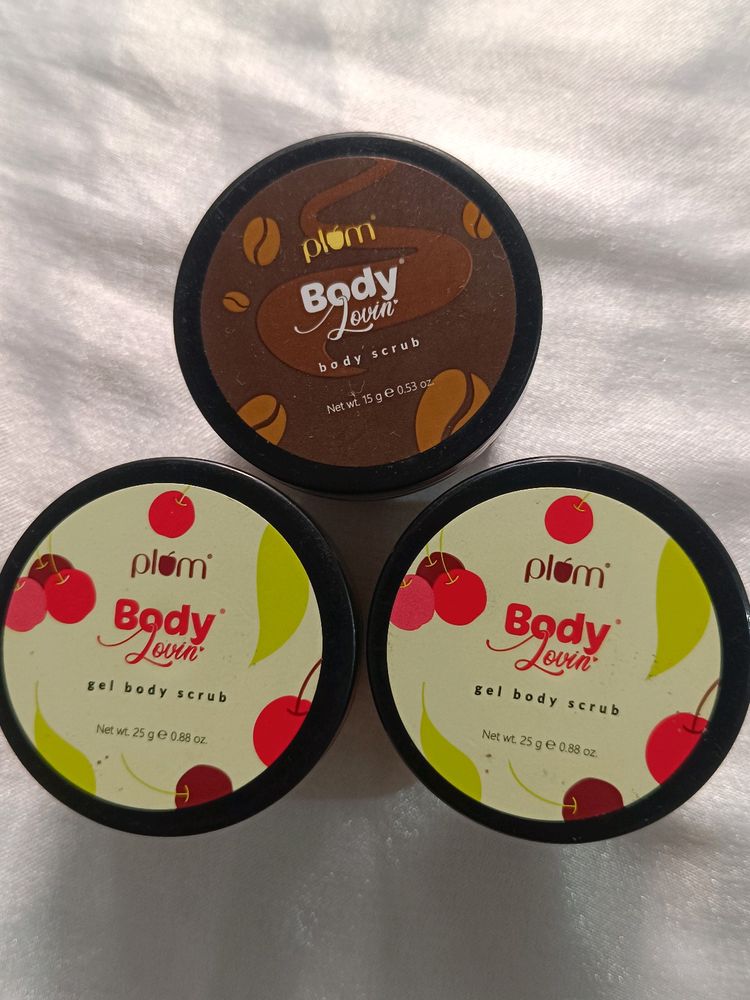 Plum Body Scrub ( Pack Of 3 )