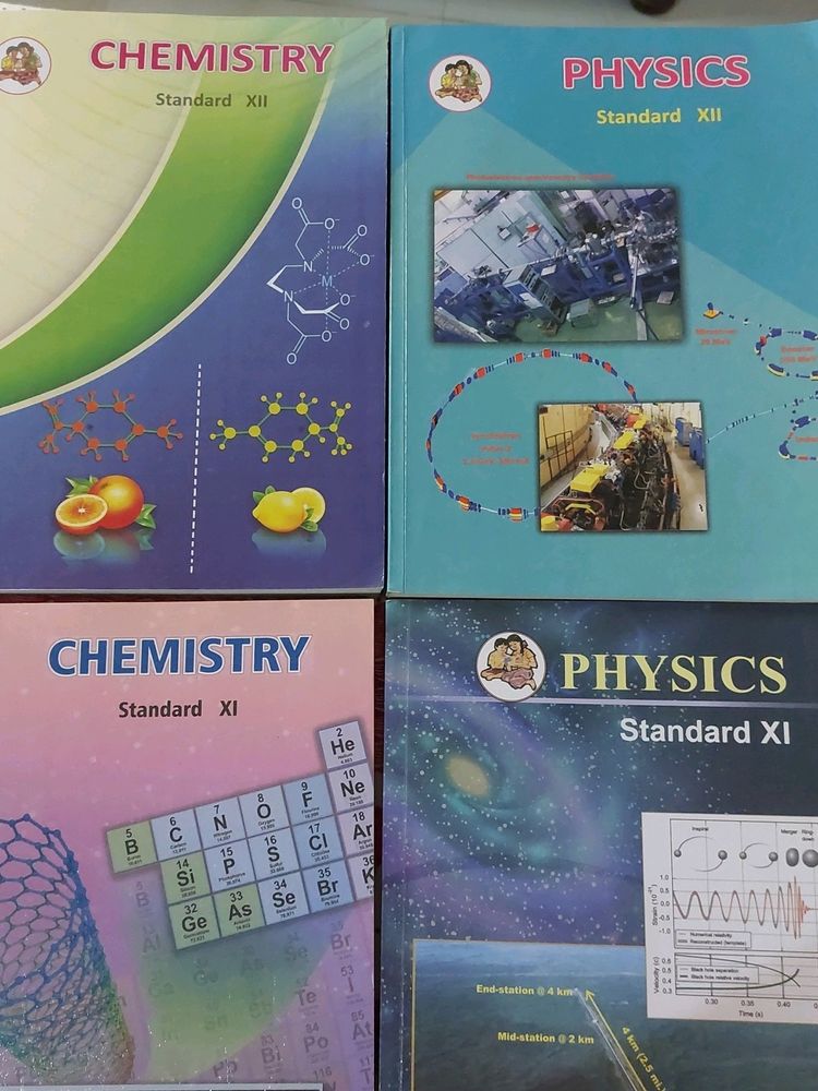 Combo Physics Chemistry Textbook 11-12th